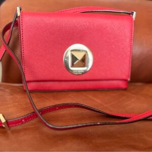 Kate Spade NY Newbury Lane Sally Red Crossbody Bag - EUC
